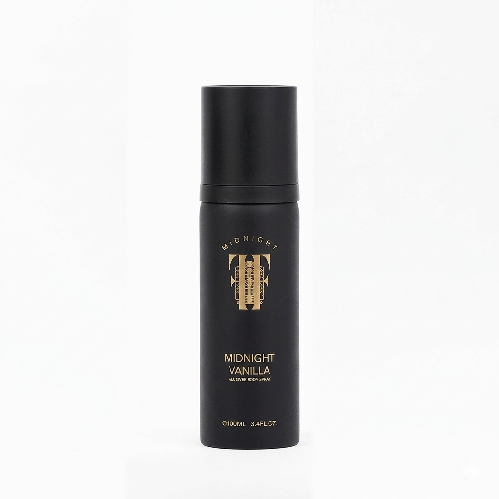 MIDNIGHT VANILLA by FH - ALL OVER SPRAY 100ml ميدنايت فانيليا من إف إتش - بخاخ للجسم 100 مل