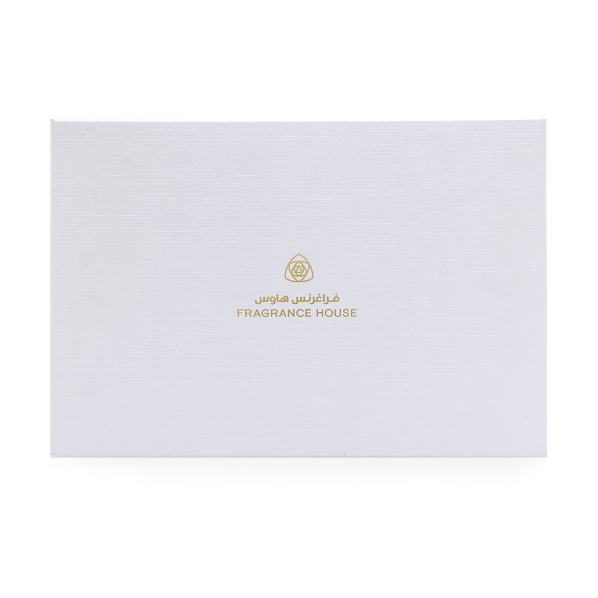 Elegant luxury gift box with gold foil, containing luxury items from fhkuwait in Kuwait. Buy Original Perfumes Kuwait, perfume shop in Kuwait.