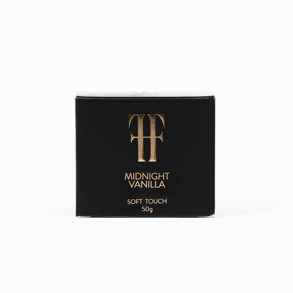 Midnight vanila soft touch 50g  مرطب ميدنايت فانيلا من إف إتش للمسة ناعمة