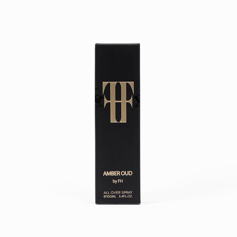 AMBER OUD by FH - ALL OVER SPRAY 100ml  عنبر عود من إف إتش - بخاخ للجسم 100 مل