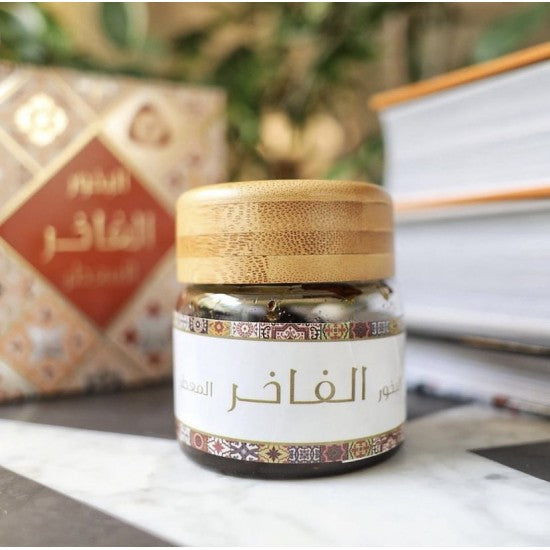 Luxurious oriental incense blend with Oud, amber, rose, musk, and more. Premium Bakhoor collection in Kuwait - fhkuwait, Kuwait.